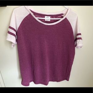 Varsity style tee